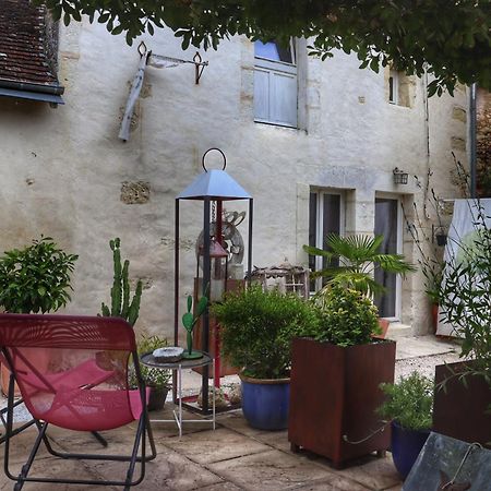 Bed and Breakfast Troglodyte loft Thoré-la-Rochette Exterior foto