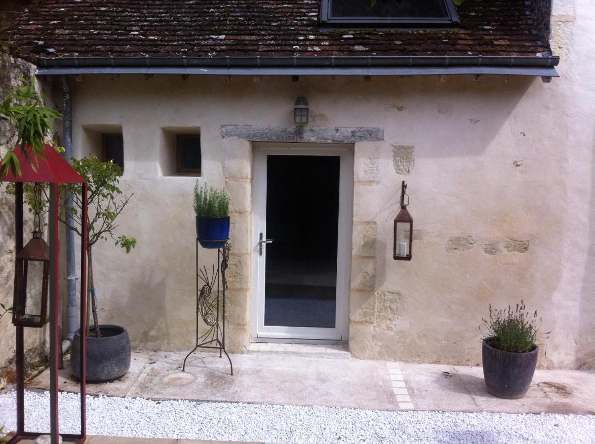 Bed and Breakfast Troglodyte loft Thoré-la-Rochette Exterior foto